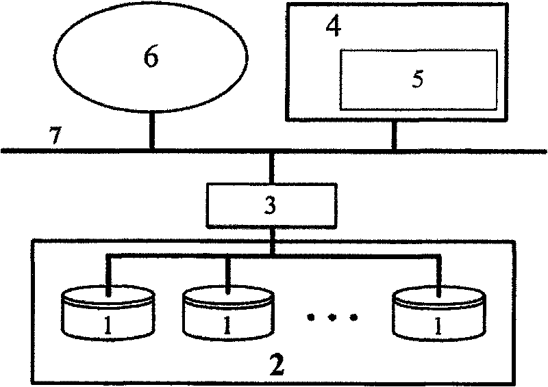 Method for updating double-magnetic head user data of large scale fault-tolerant magnetic disk array storage system