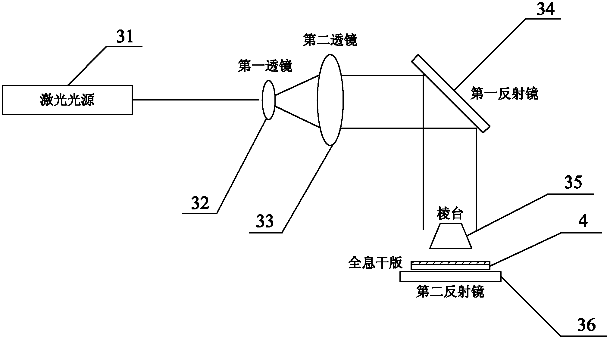 Preparation device and preparation method for one-dimension photonic crystal band-stop filter