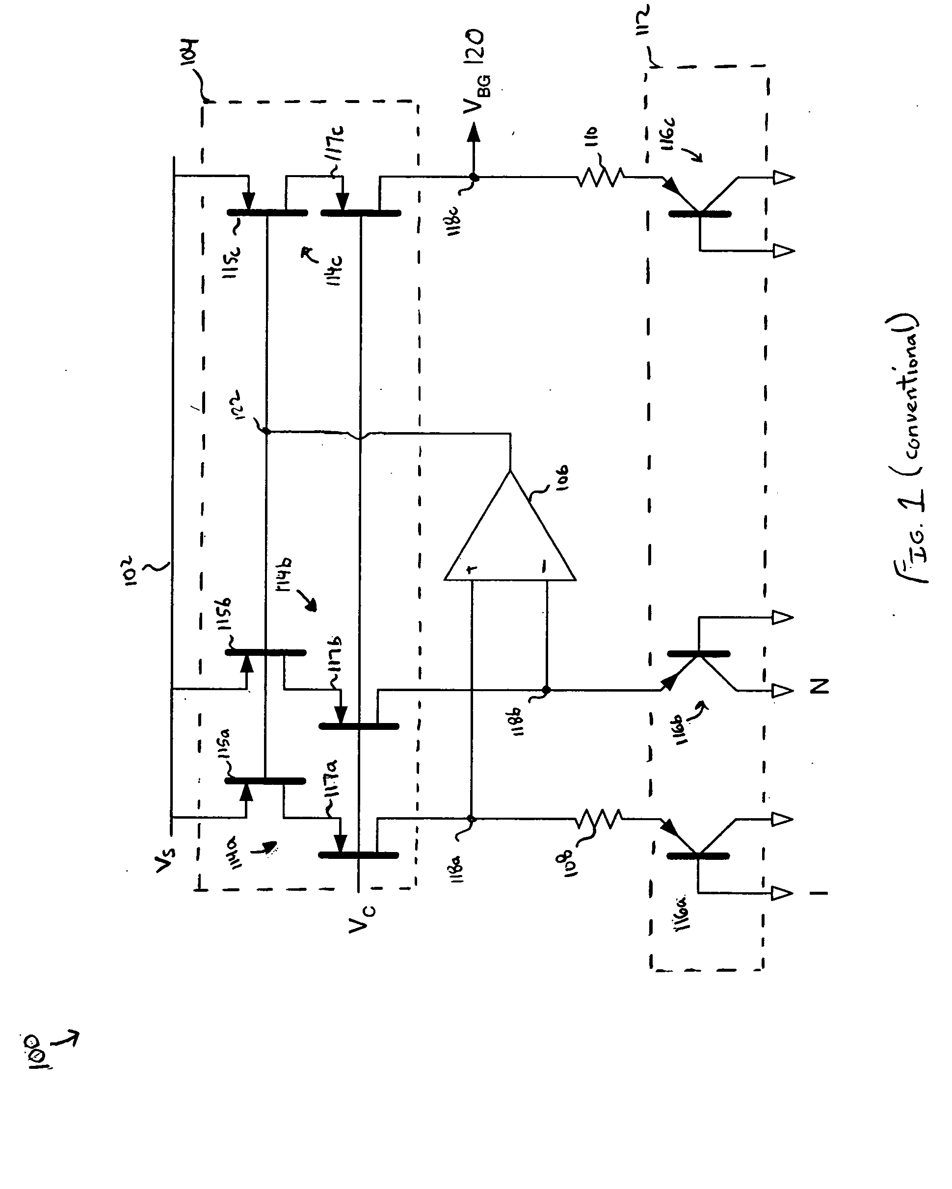 Apparatus and method for a low voltage bandgap voltage reference generator