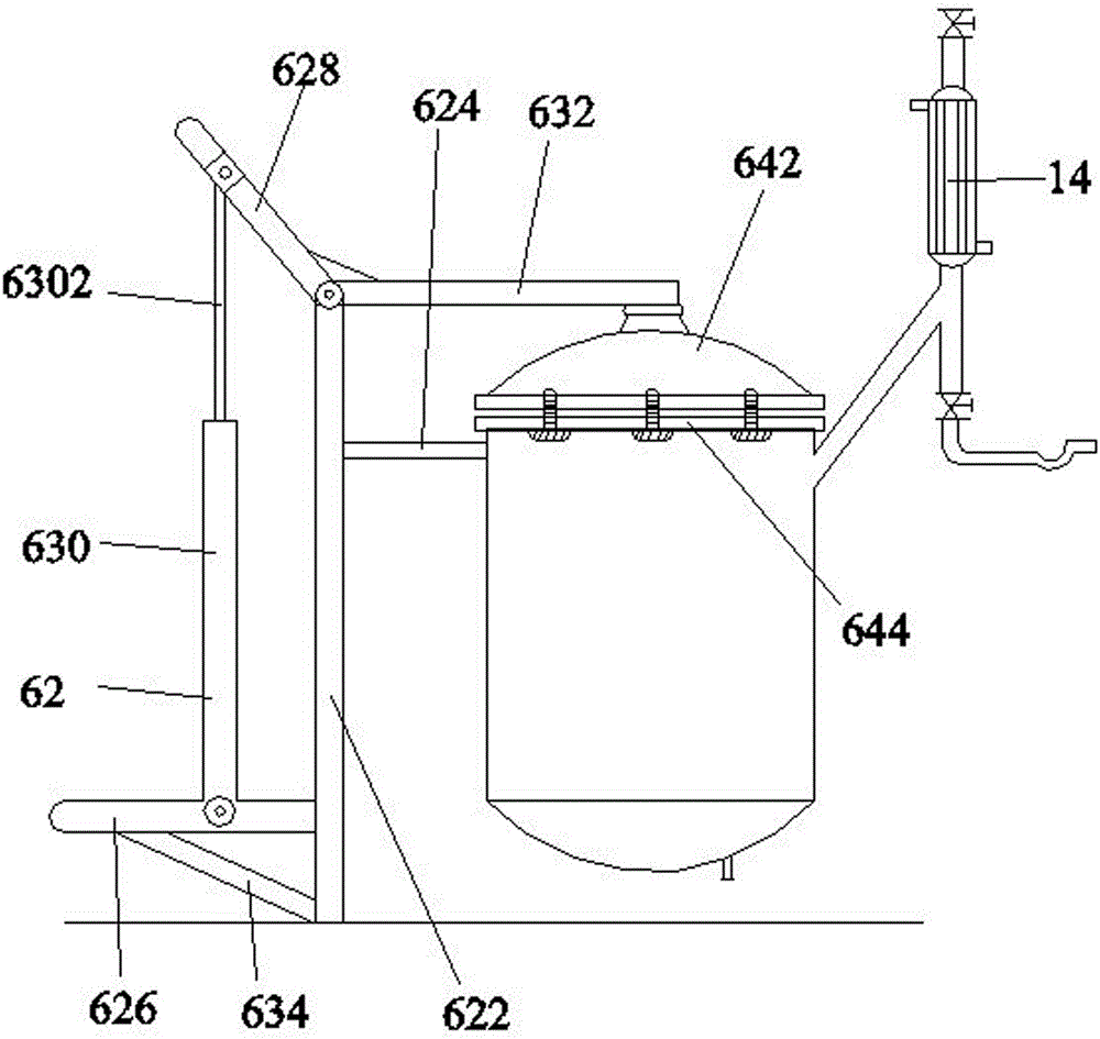 A multifunctional casting loose sand furnace