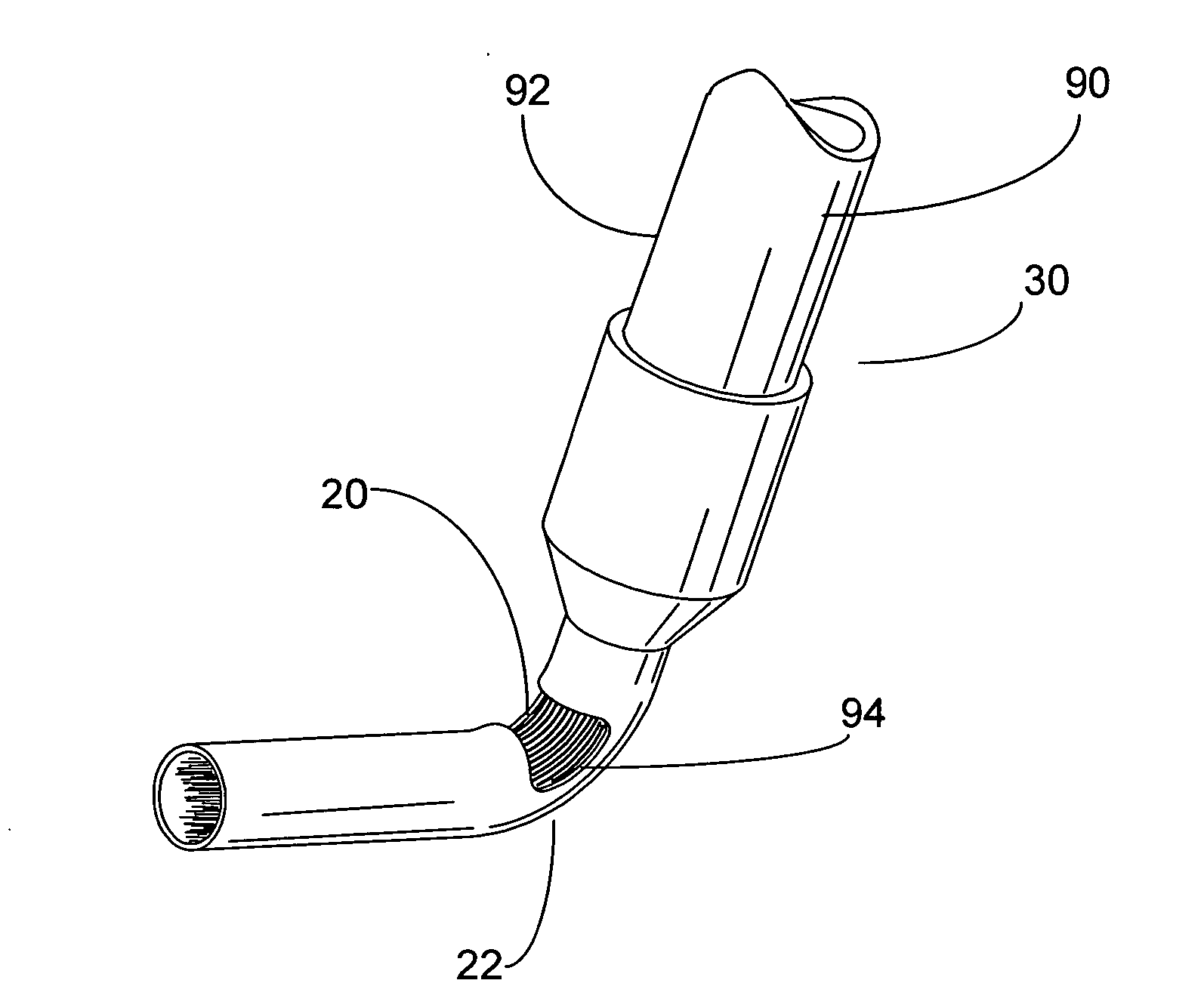 90-Degree ferrule and pin terminals