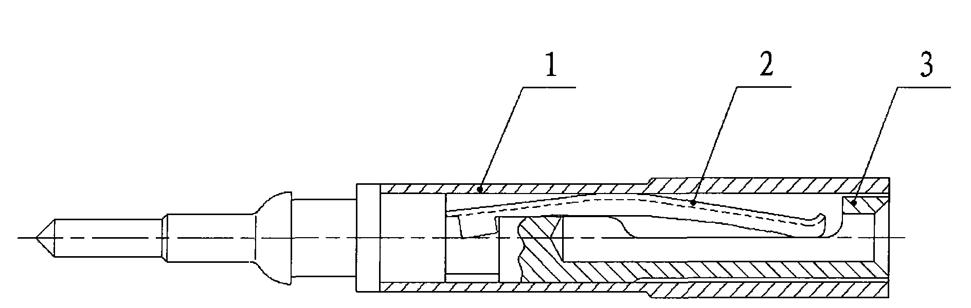 Connector jack with low insertion and extraction force