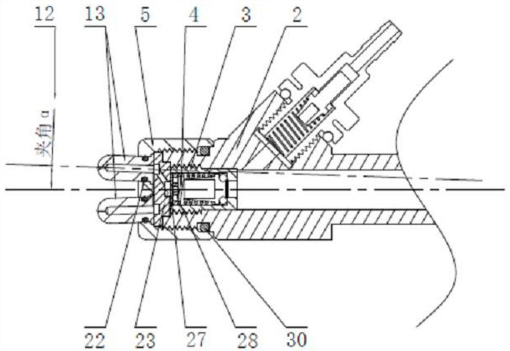 Multi-nozzle device of needleless injector for veterinary use