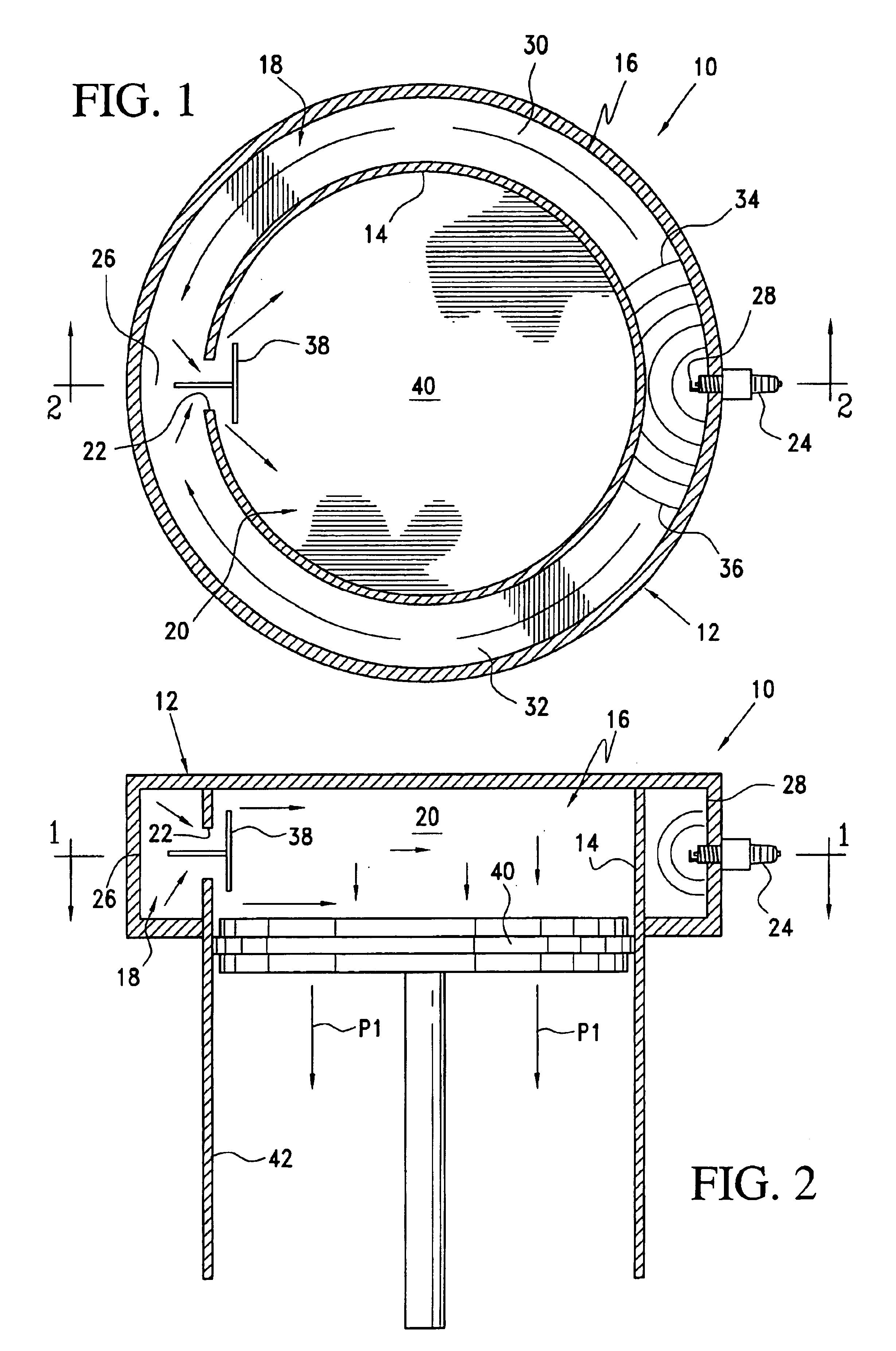 Multiple-front combustion chamber system with a fuel/air management system