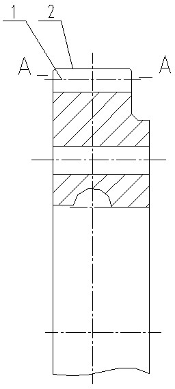 Crowned teeth slewing bearing