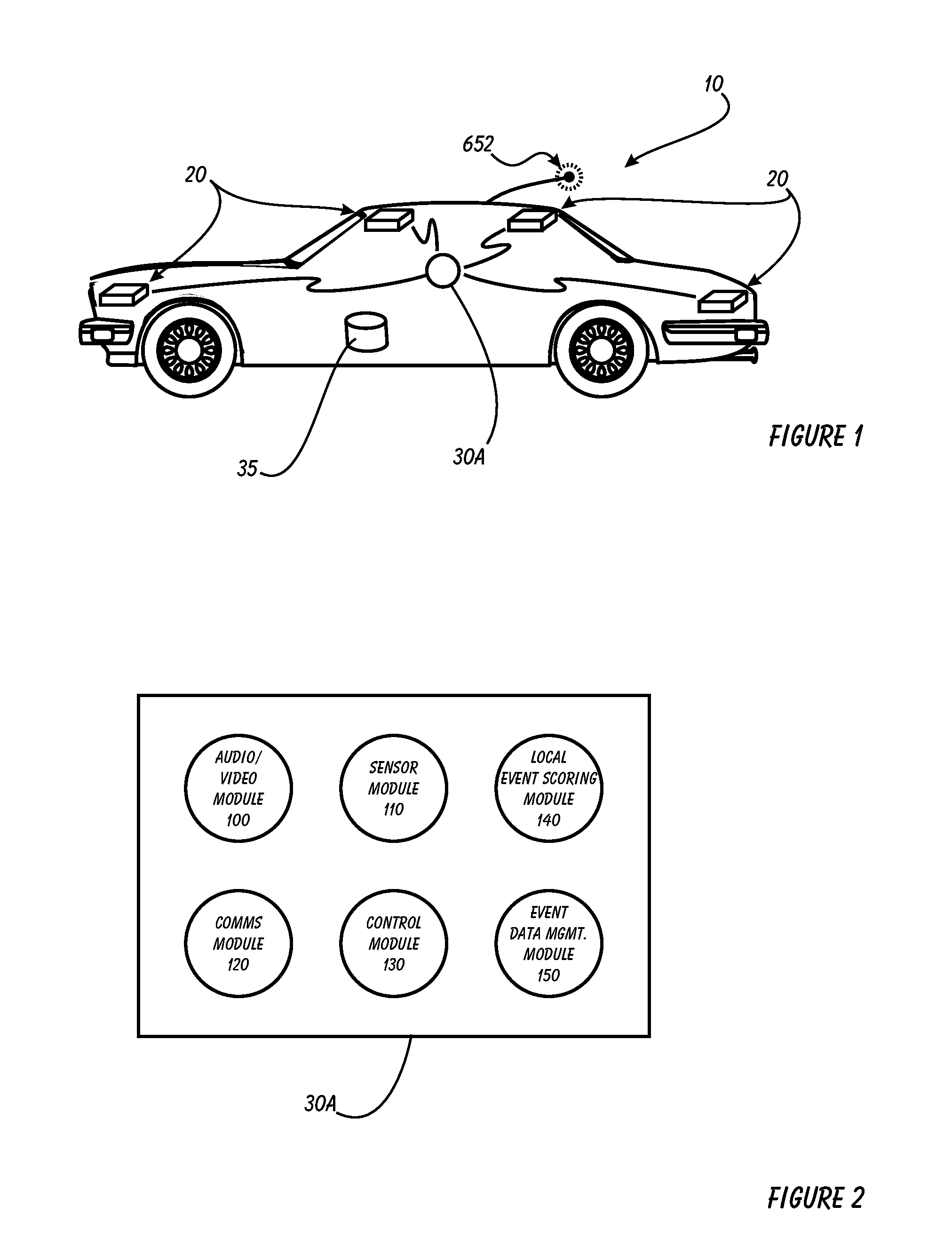 Driver Risk Assessment System and Method Having Calibrating Automatic Event Scoring