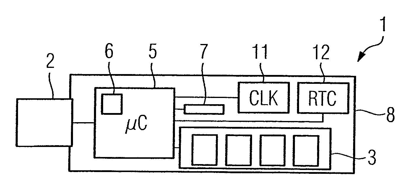 Apparatus for plugging into a computation system, and computation system