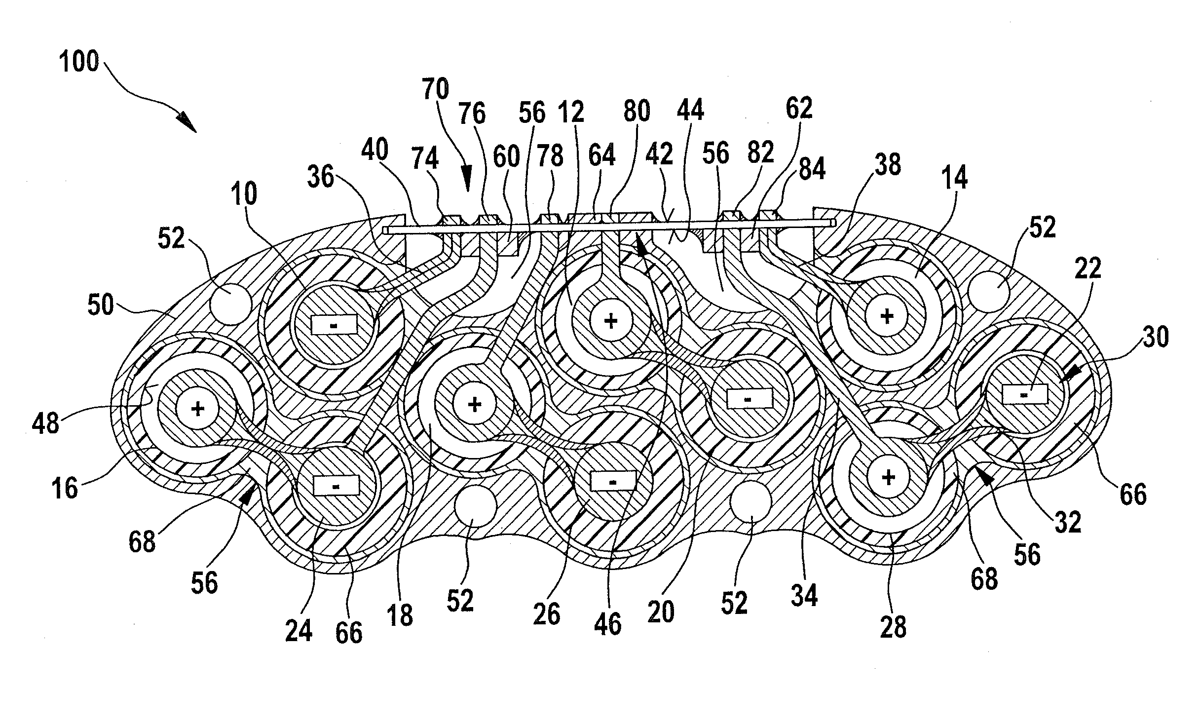 Battery pack and battery module and method for operating a battery module