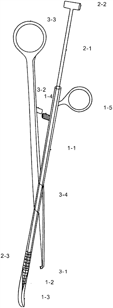 Spirally-expanding cervix uteri dilating instrument with cervical forceps