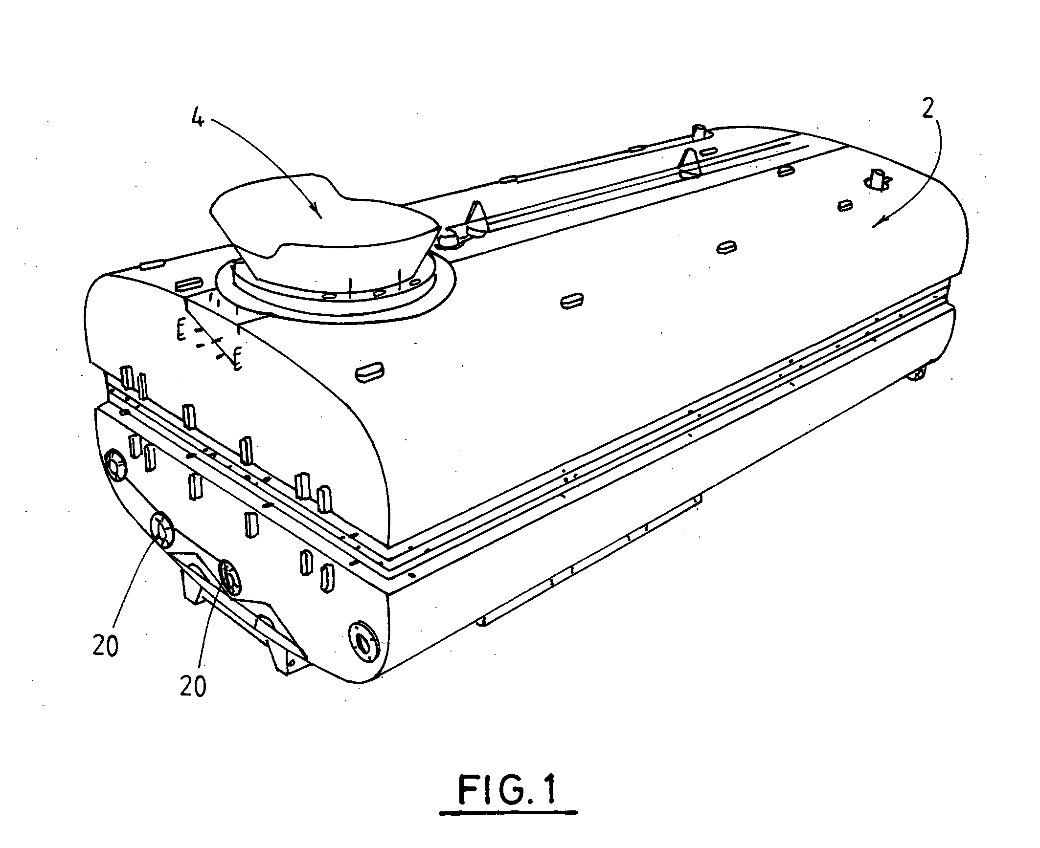 Fluid receiver with one-way check valve at inlet port