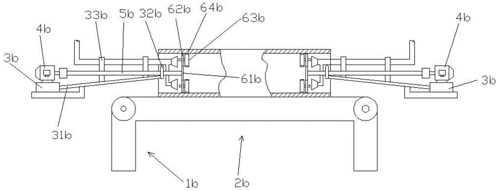 Equipment for recycling molding sand and clearing inside and outside of centrifugal cast mold tube of turbine