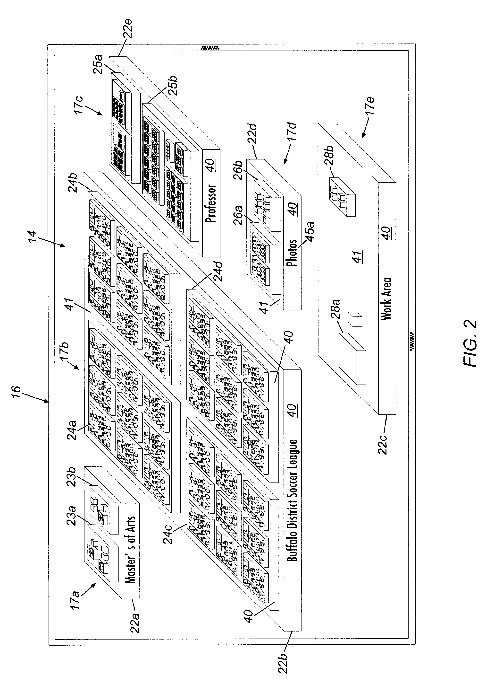 Computer graphic user interface and display system