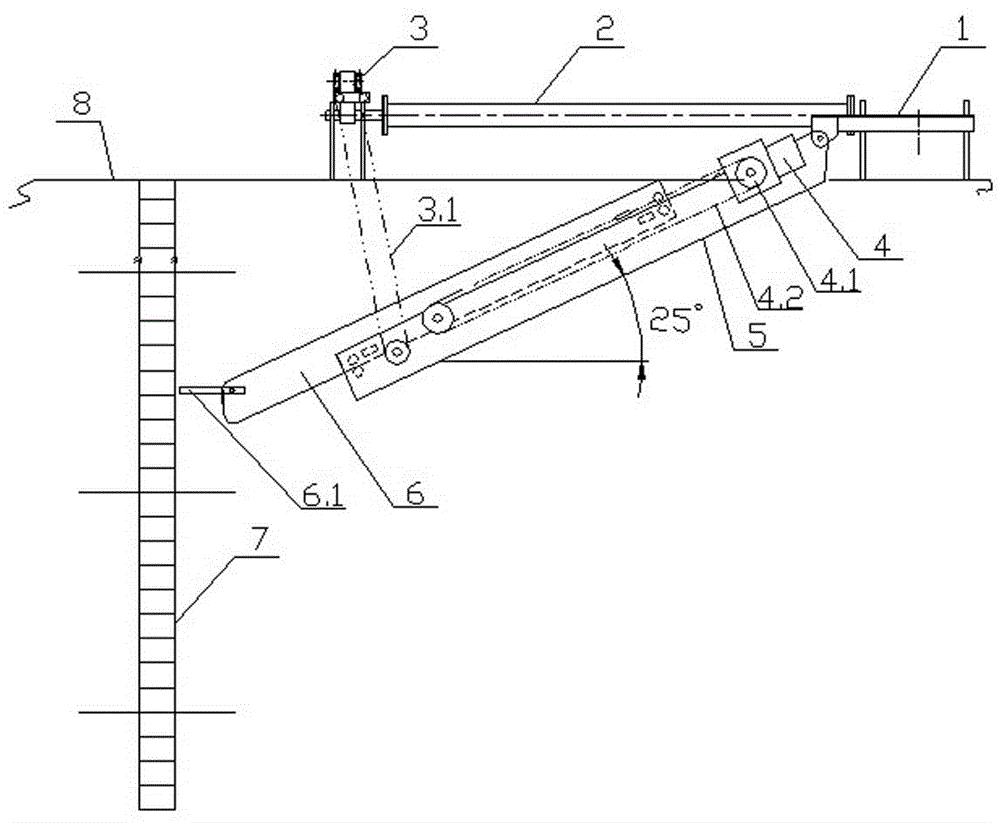 Telescopic pilot gangway ladder