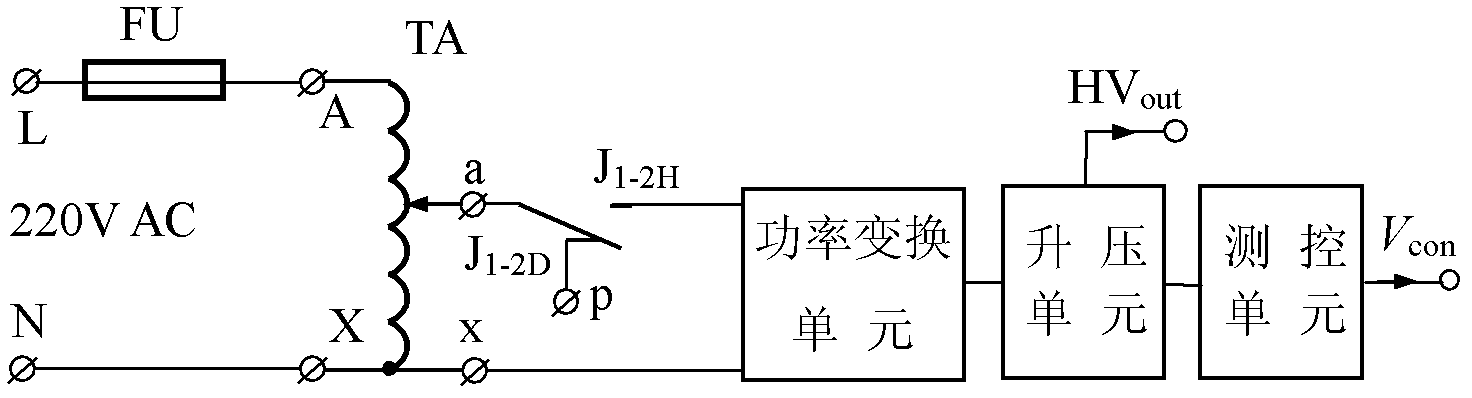 Start-up circuit of high-voltage power supply