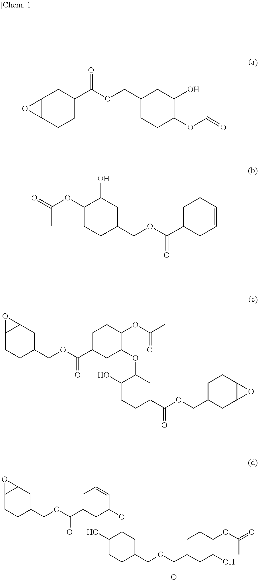 Alicyclic epoxy compound product