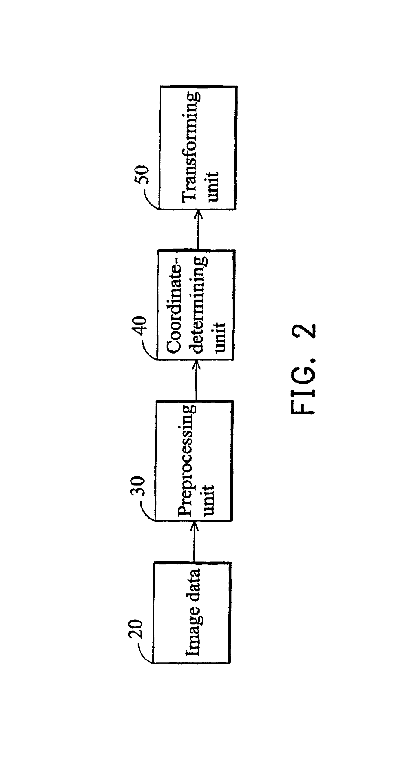 Method of correcting an image with perspective distortion and producing an artificial image with perspective distortion