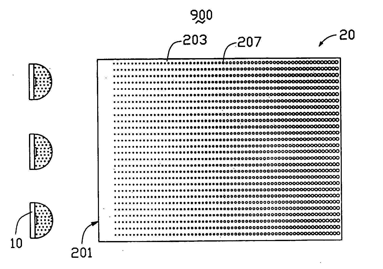 Light-emitting diode and backlight system using the same