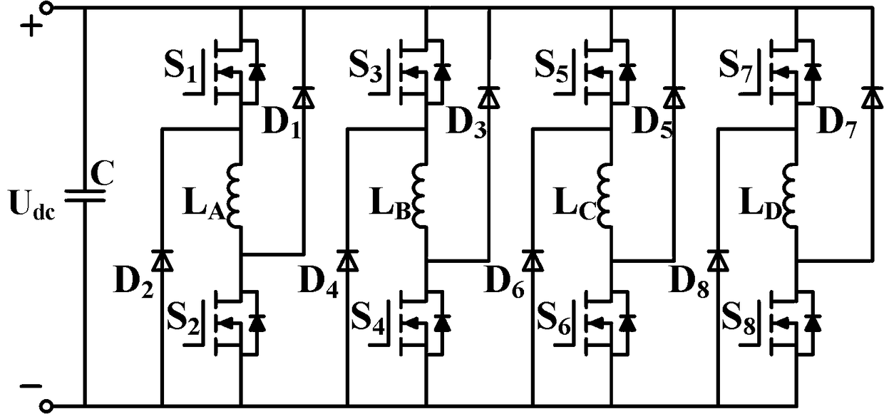 A fast junction temperature prediction method for asymmetric half-bridge power converters