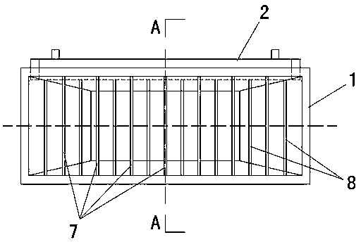 Trailing suction device for dredger