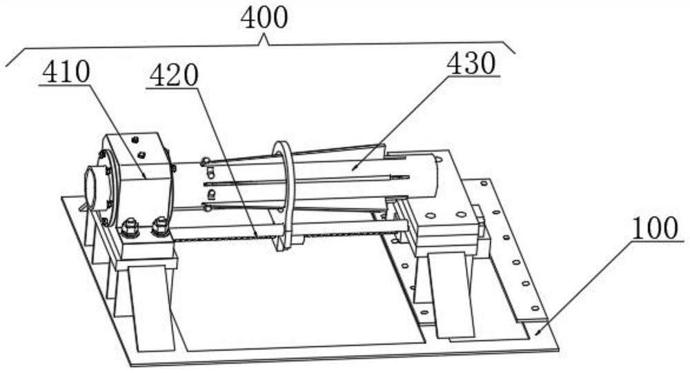 Automatic stripping device for insulating layer of high-power cable core wire
