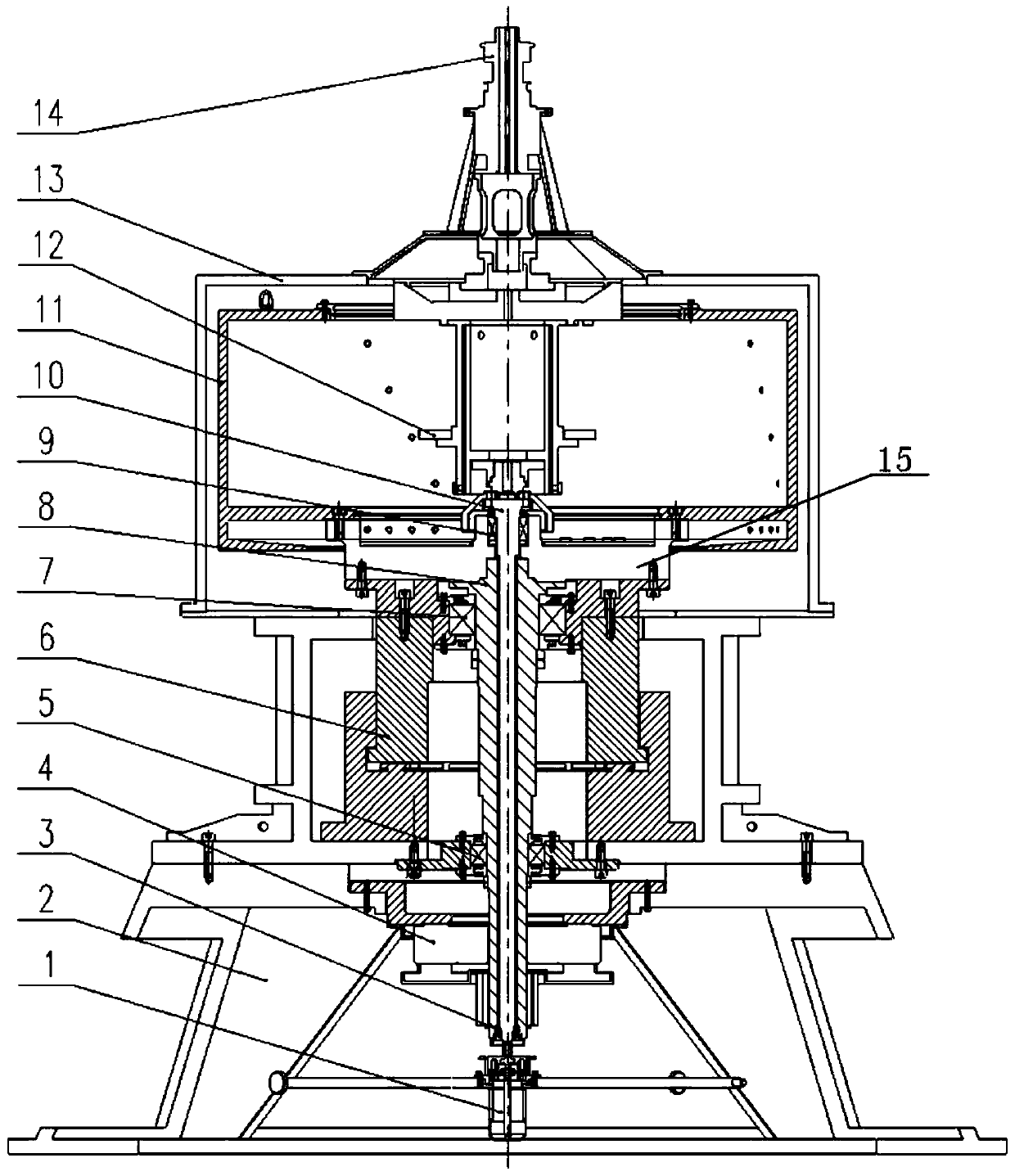 Geotechnical engineering drum type centrifuge device