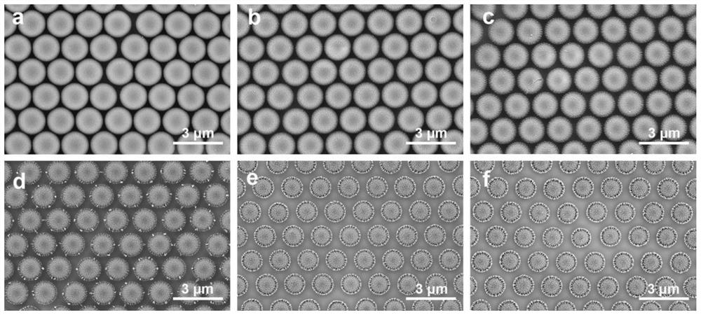 A preparation method of SERS substrate based on 2D noble metal nanostructure