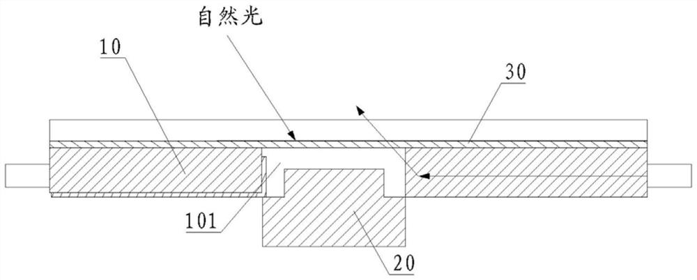 Display module adopting under-screen camera