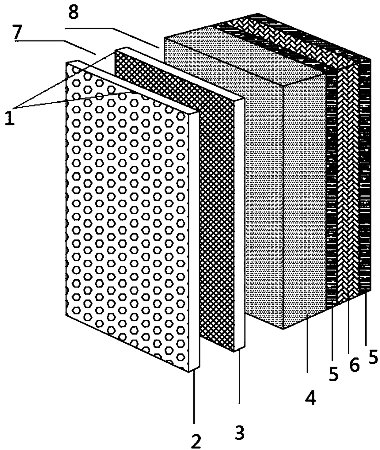 An acoustic barrier for noise reduction in an outdoor substation