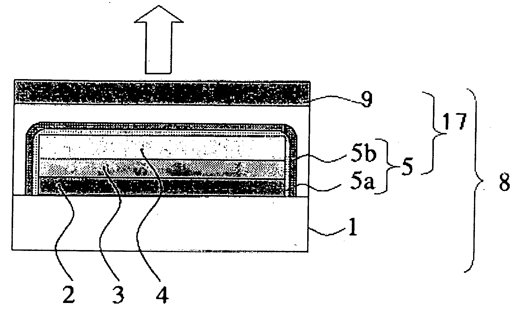 Organic electroluminescent element and the manufacturing method