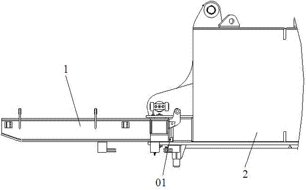 Rotary positioning device for console bracket