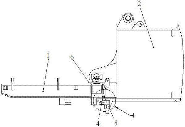 Rotary positioning device for console bracket