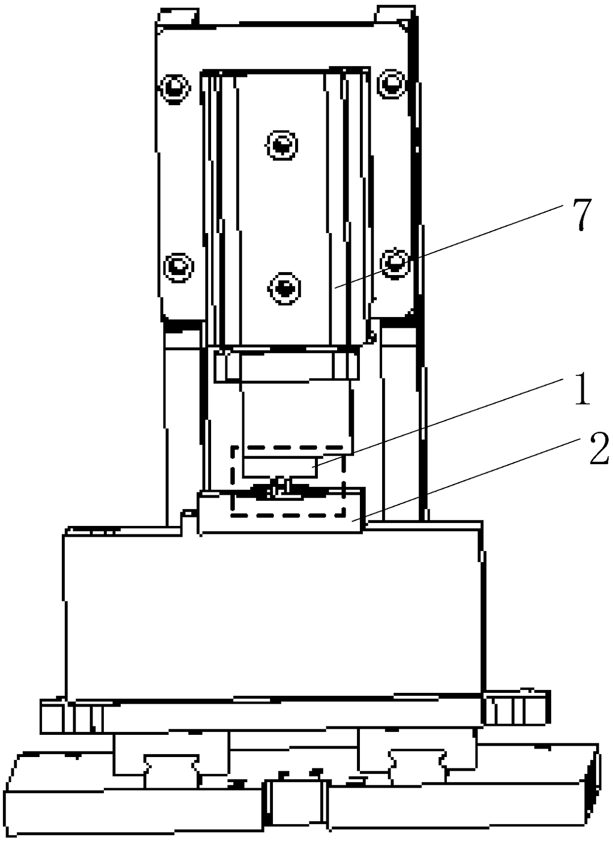 A snap-on button correction tool and correction method