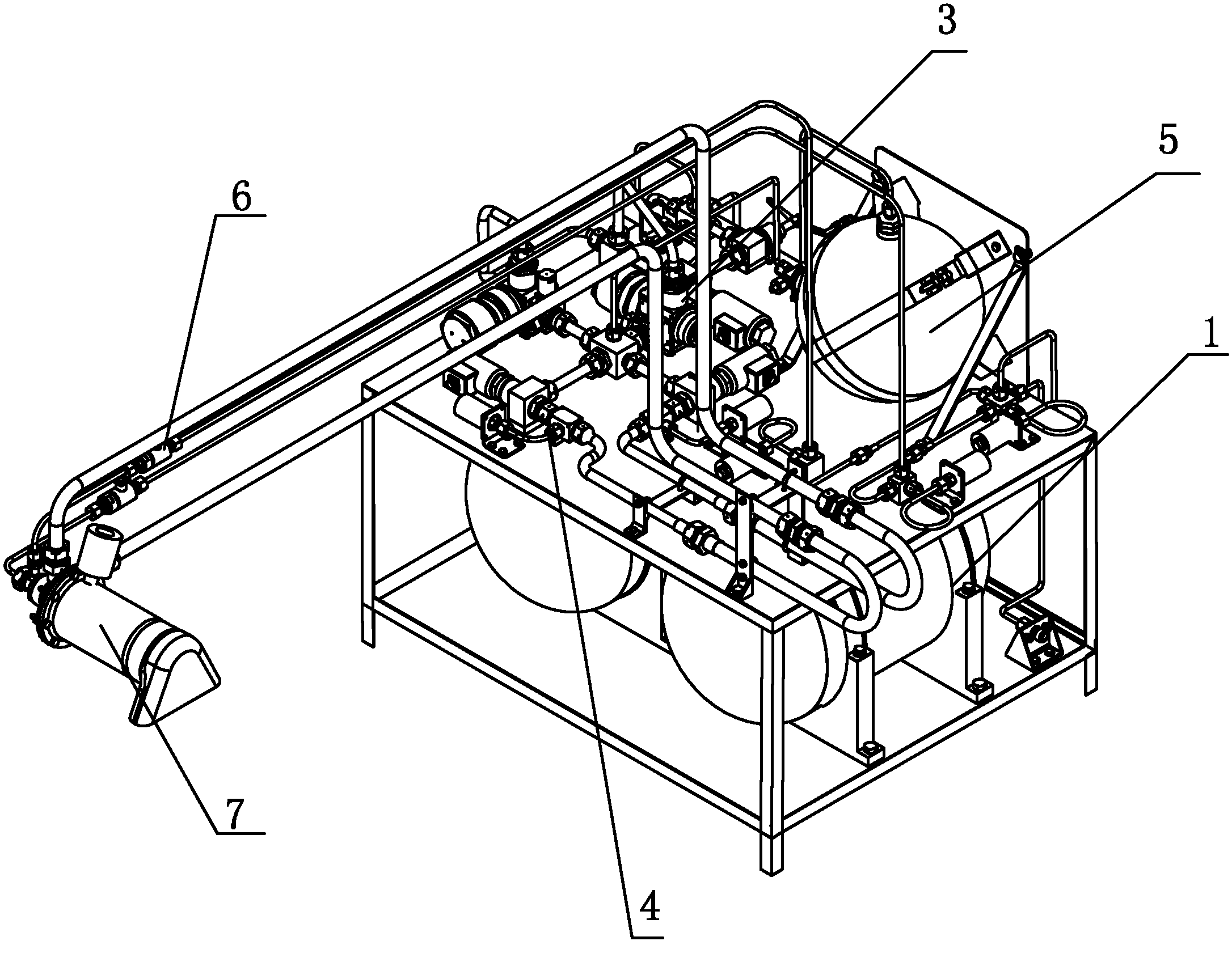 Dual-mode gas generating device and generating method