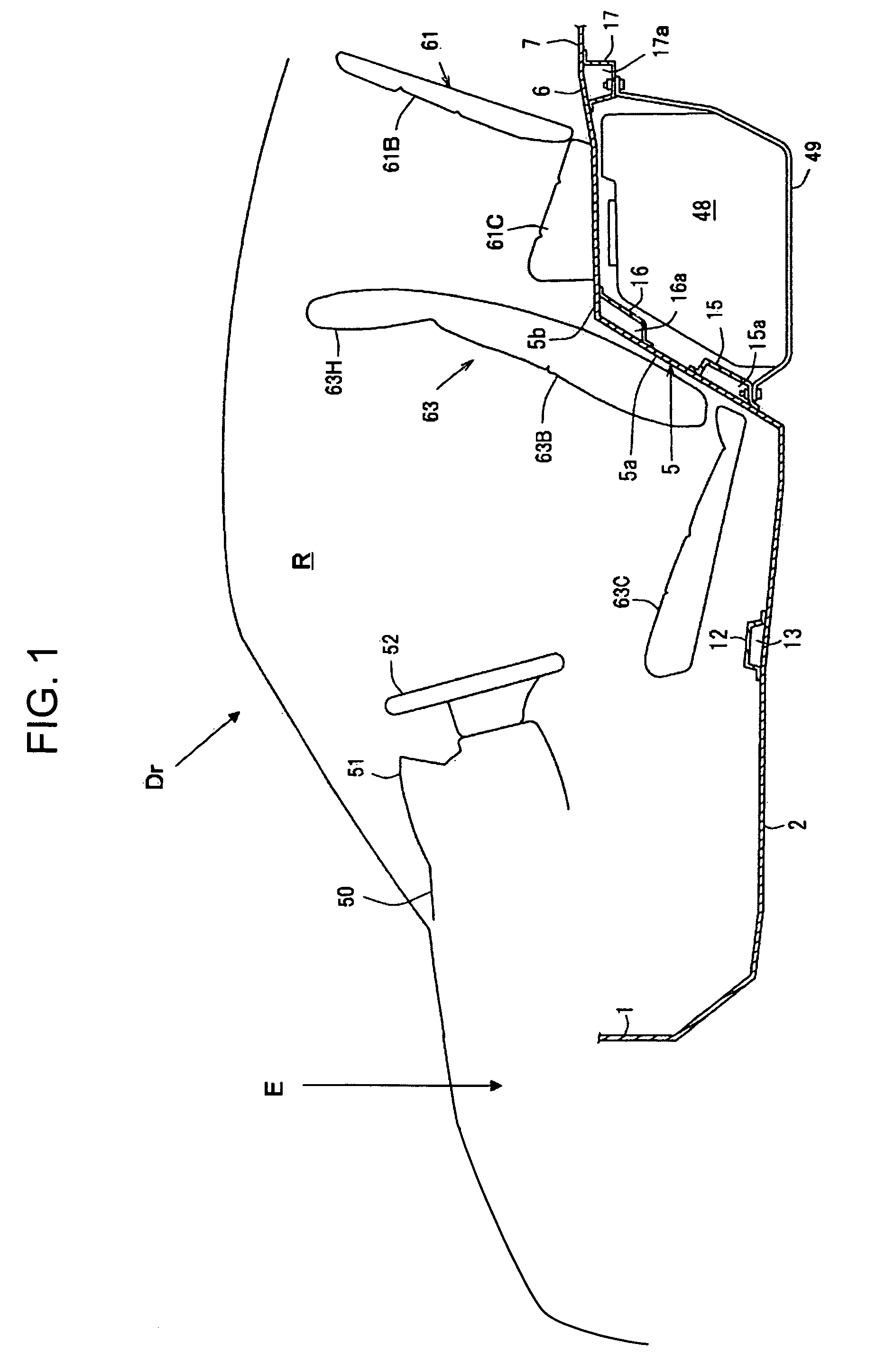 Arrangement structure for auxiliary component of vehicle