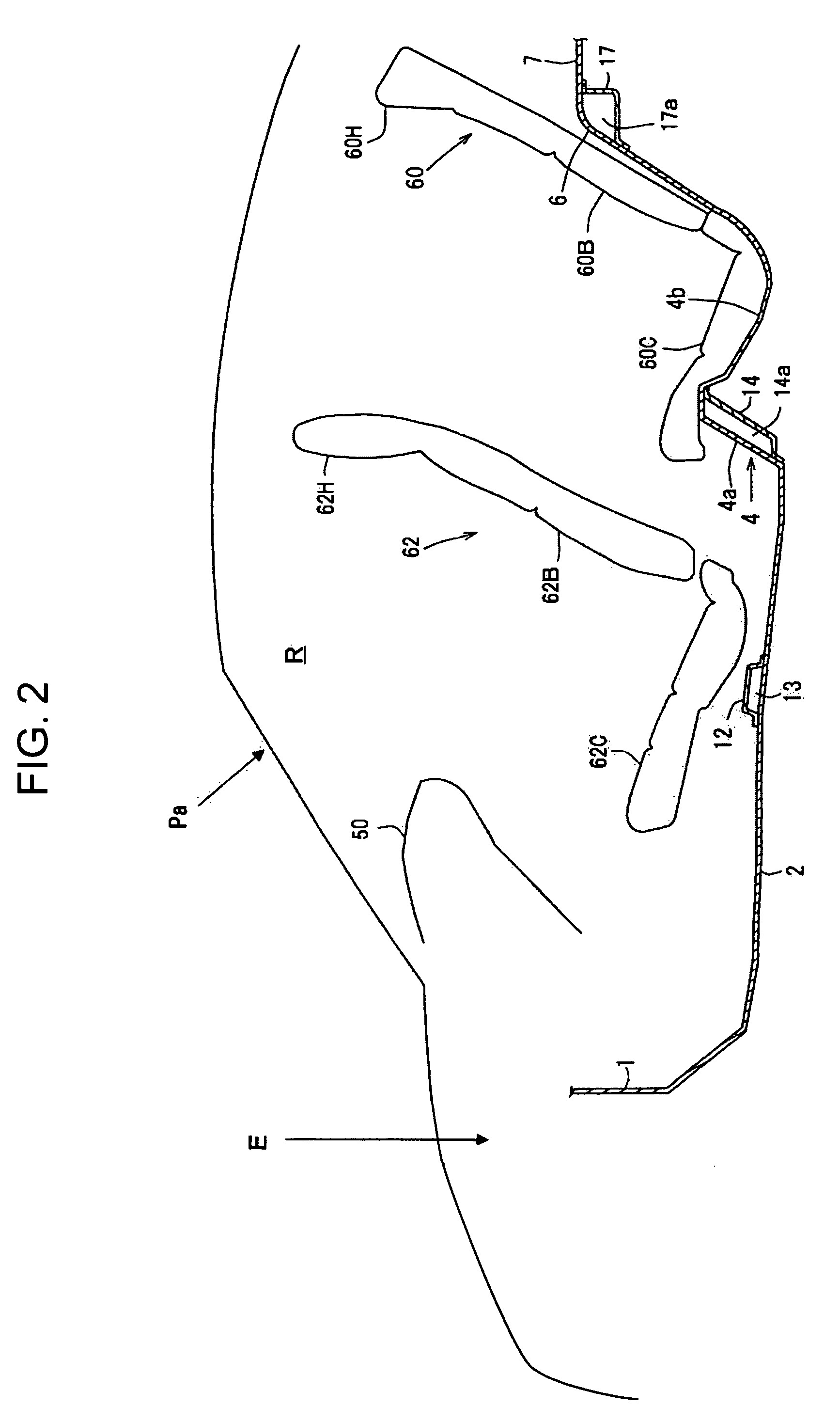 Arrangement structure for auxiliary component of vehicle