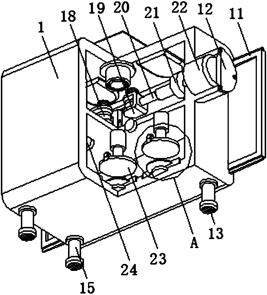 High-molecular material multi-functional fatigue durability testing machine