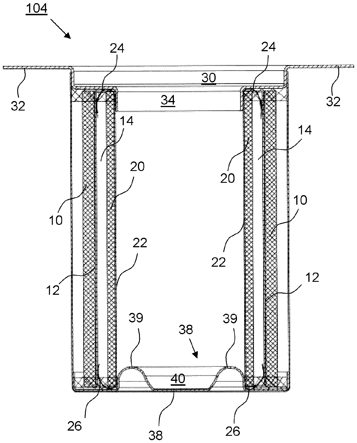 Filter Insert as well as Fluid Filter