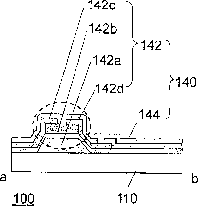 Active component array substrate and method for repairing its picture element unit