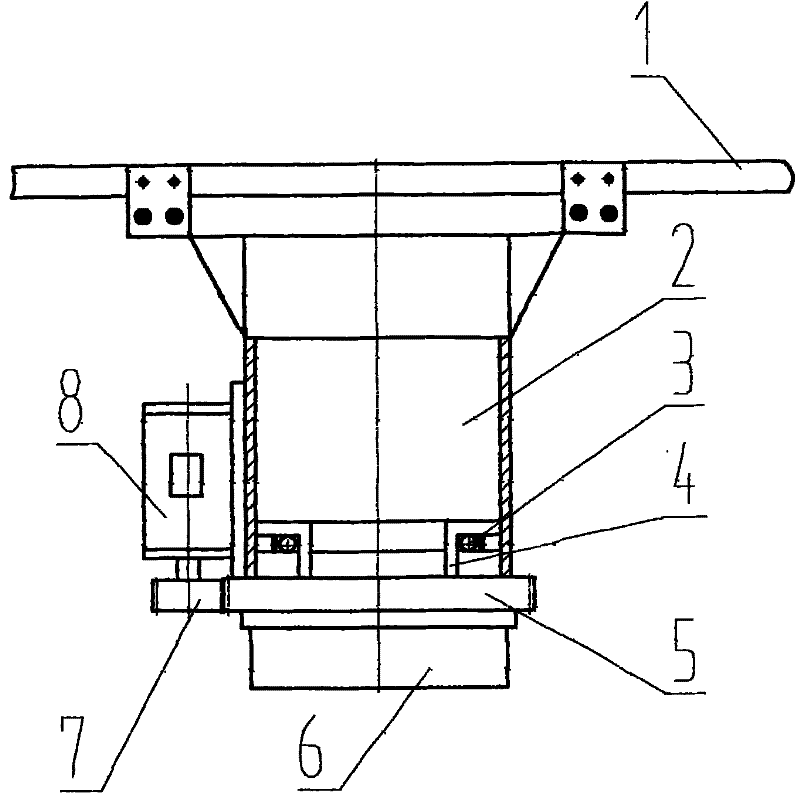 Mechanism for intelligently controlling moving head of multi-station material forming machine to rotate