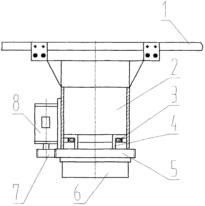 Mechanism for intelligently controlling moving head of multi-station material forming machine to rotate