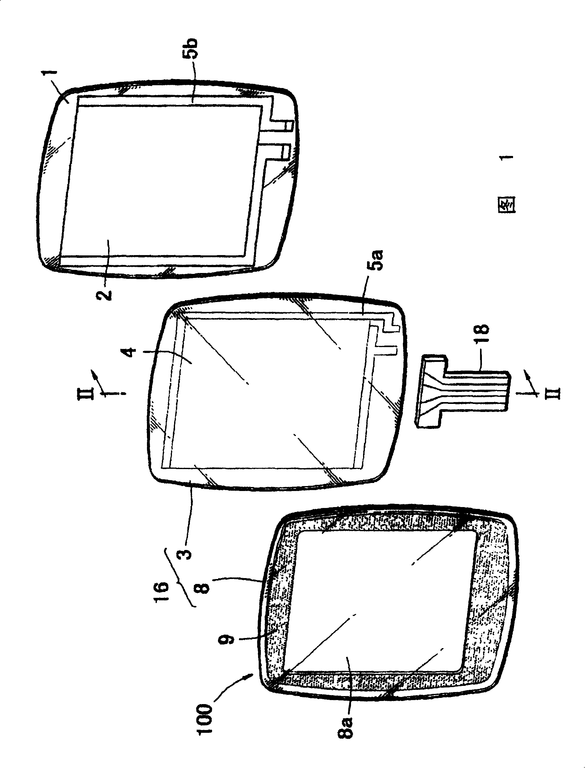 Electronic apparatus with protection panel, protection panel, and method of producing protection panel