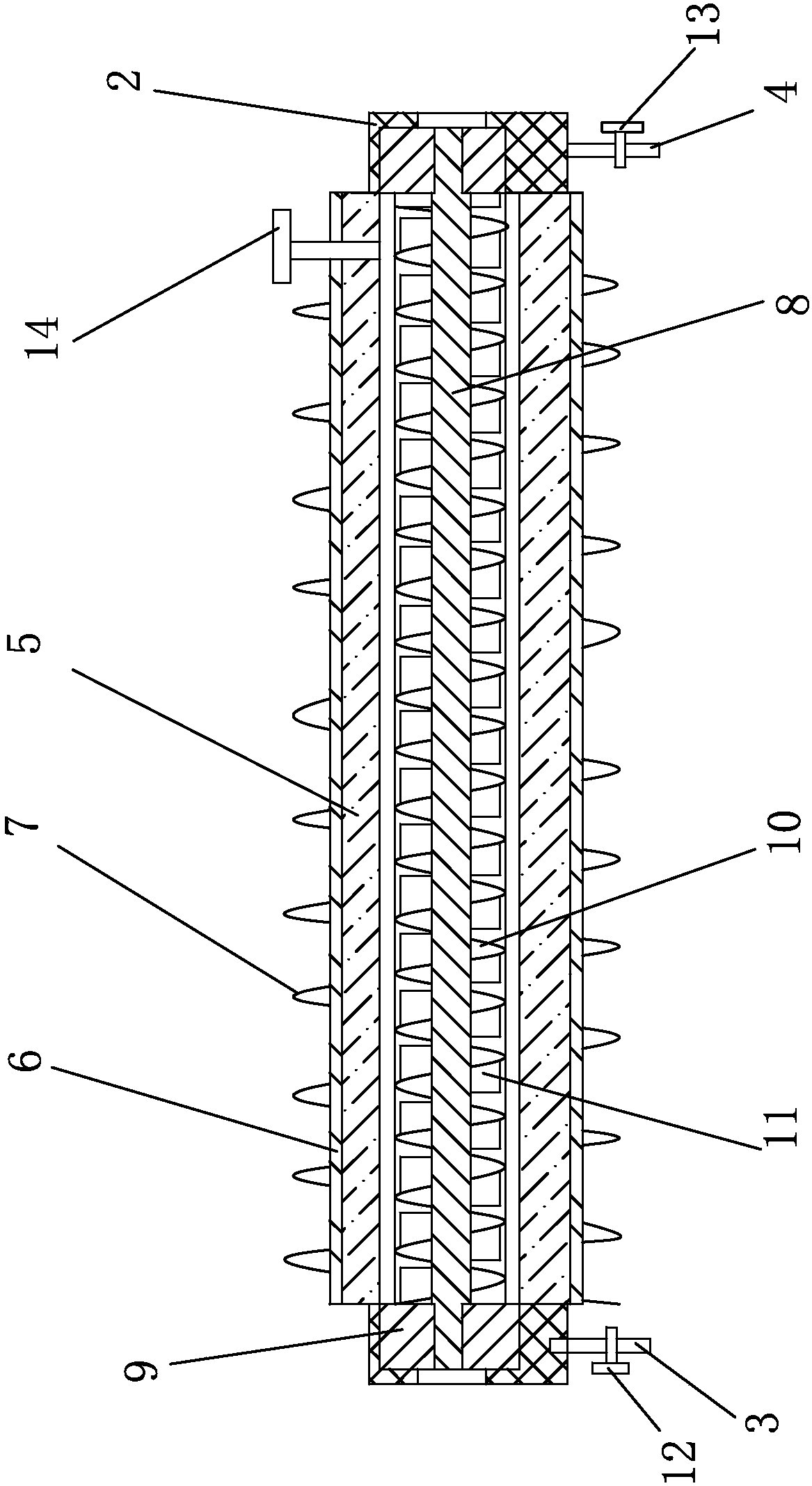 Magnetic energy heating body