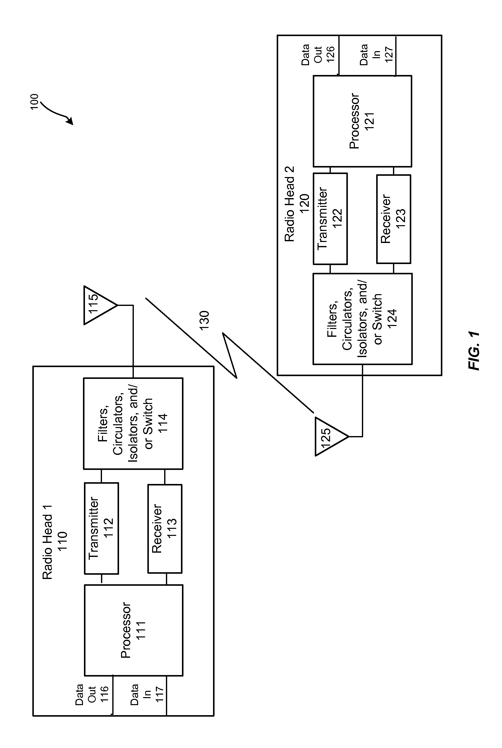 Simultaneous bidirectional transmission for radio systems