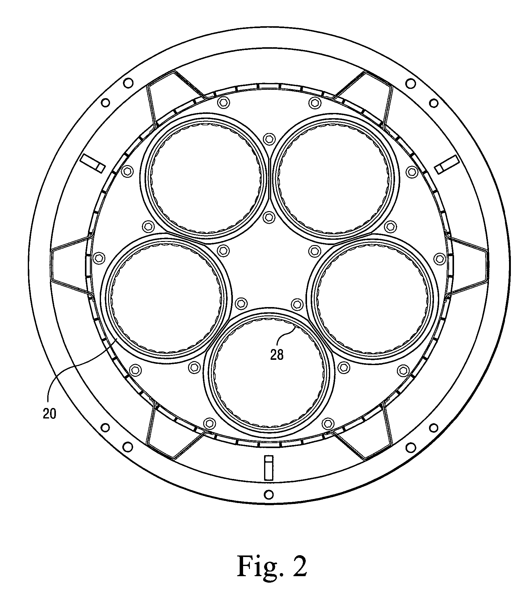Combustor and cap assemblies for combustors in a gas turbine