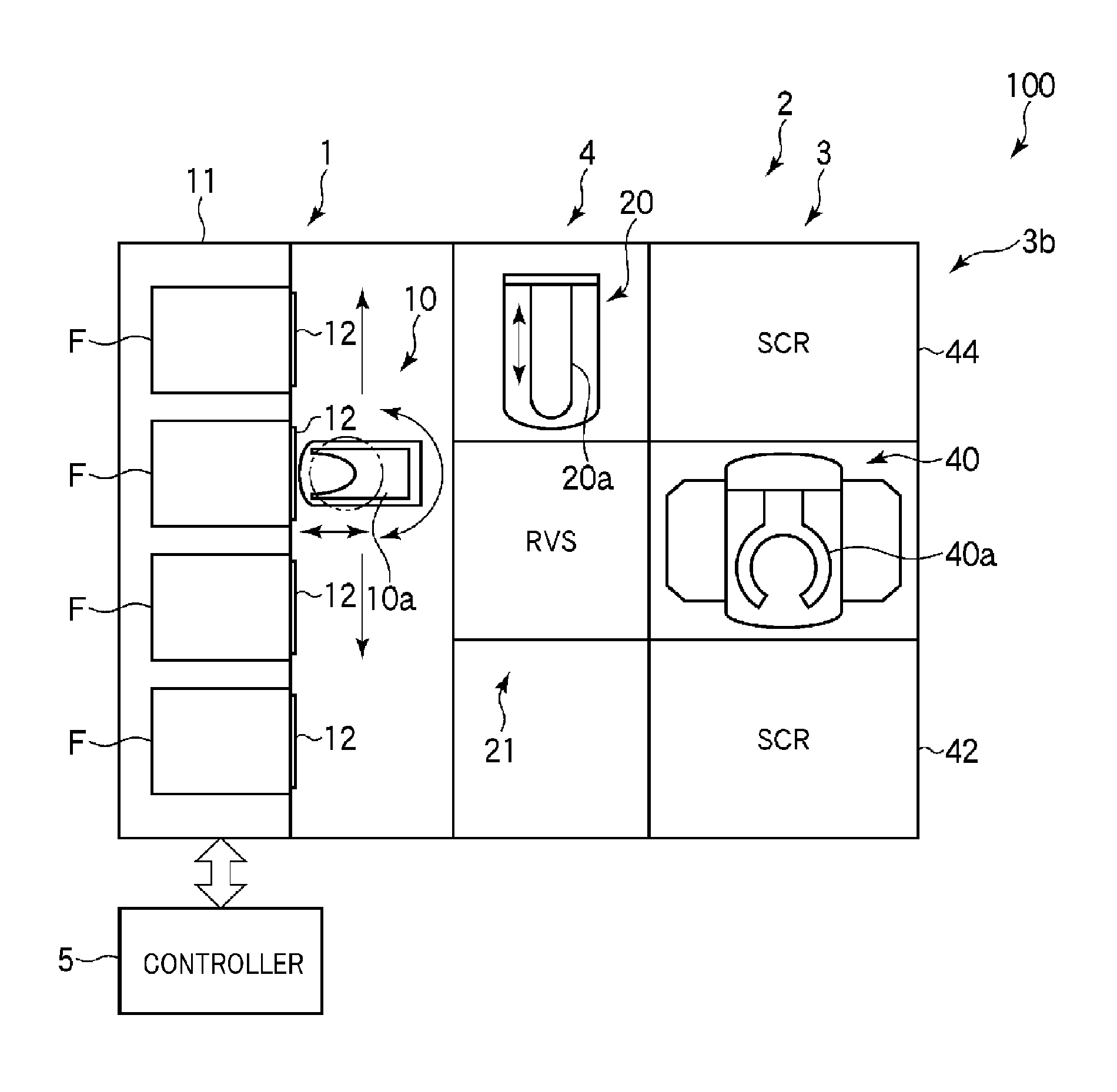 Substrate processing apparatus and substrate transfer method