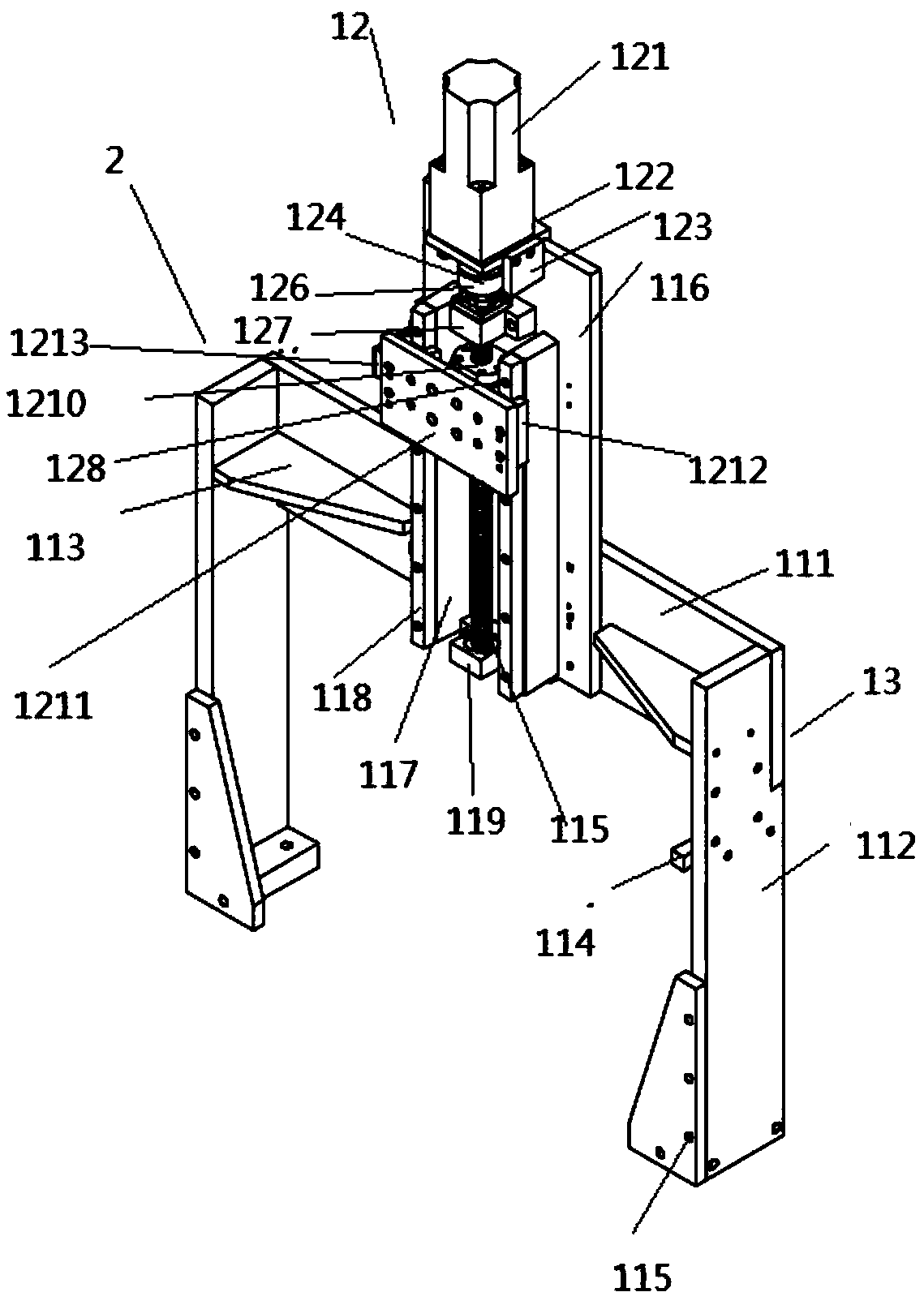 A Condenser Tube Burr Removal-Refrigerant Liquid Adding Device