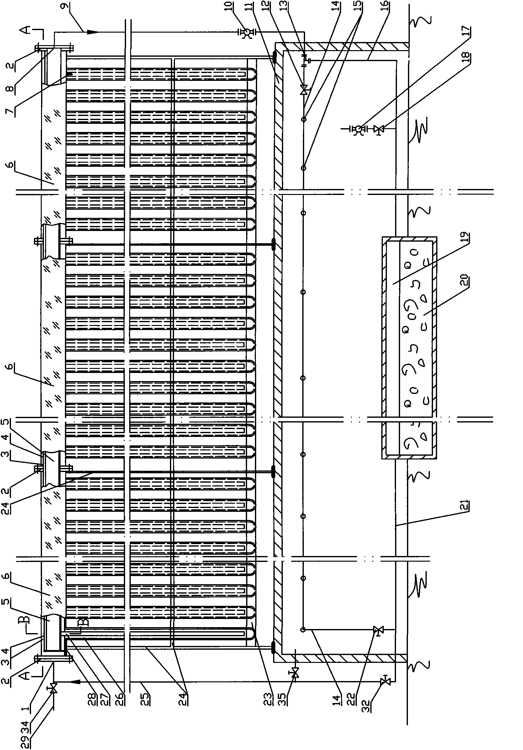 Double heat absorption combined solar energy air heater