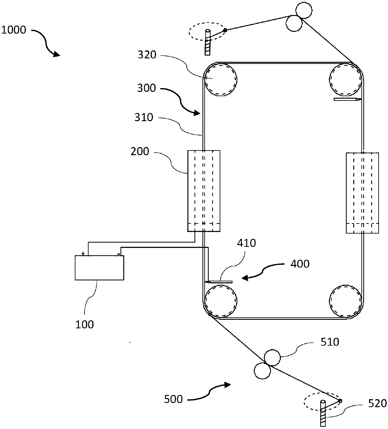 Ring spray electrostatic spinning machine and its application