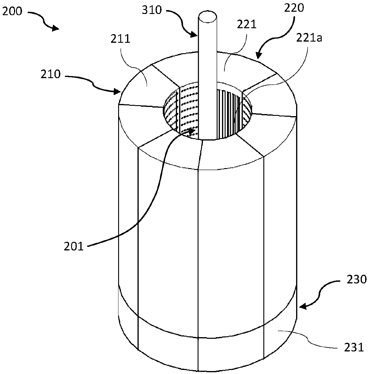 Ring spray electrostatic spinning machine and its application