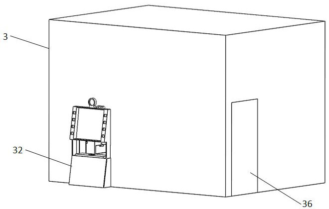 Comprehensive intelligent management system and method based on wax block storage